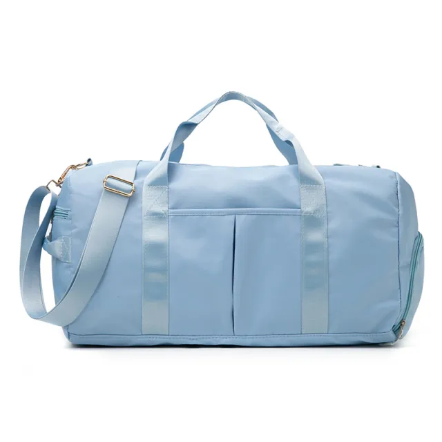 Sports Gym Bag Female Large capacity Yoga Blue - Shop at LoveMi