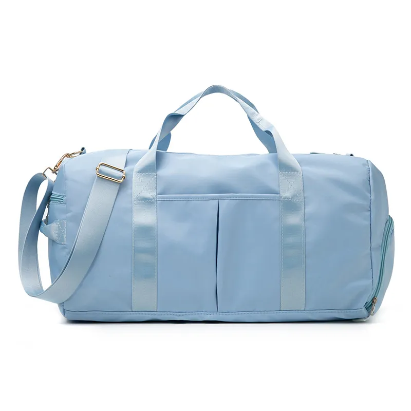 Sports Gym Bag Female Large-capacity Yoga - Blue