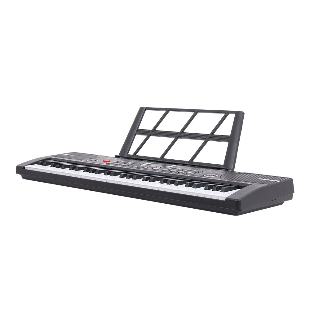 61 Keys Electronic Full Size Keyboard Digital Music Piano 60 Demo Sheet Stand
