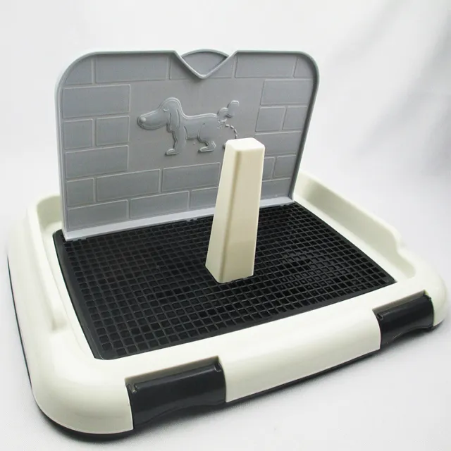Pet Toilet With Wall Urinal Potty Fixed Point Urination Dog Toilet Black - Shop at LoveMi