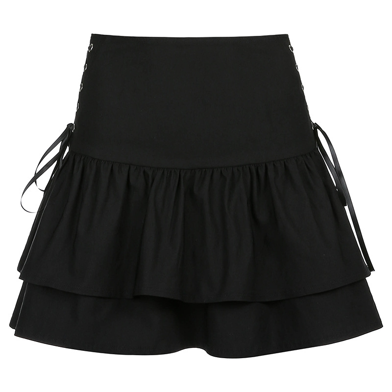 High Waist Bandage Mini Skirt in Different Angles