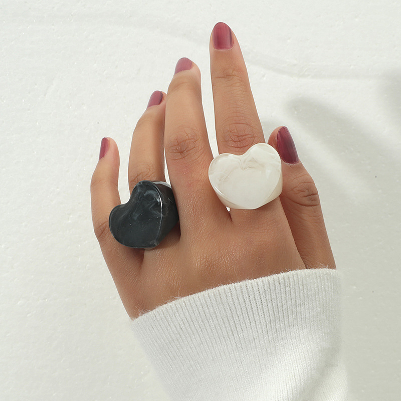 South Korea's Dongdaemun Fashion Set Ring Simple Retro Temperament Trend
