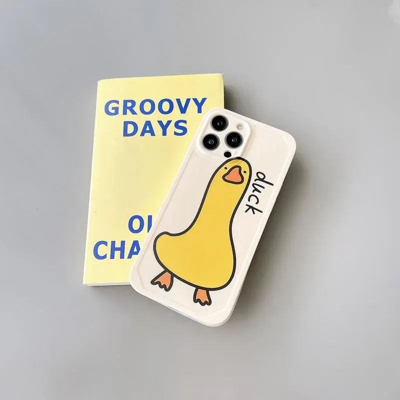 Yellow Chick Cartoon Phone Case