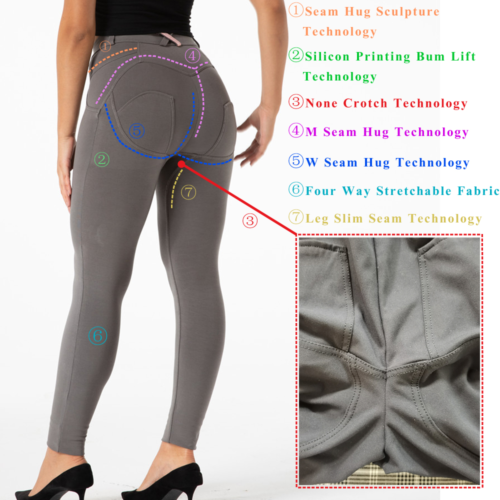 BEYONDARY Women's Leather Shaping Thermal Leggings with Butt Lift Effect – Slimming & Stylish