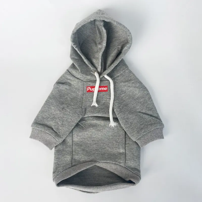 Pet Cotton Dog Clothes Hooded Sweater