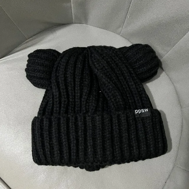 Women's Warm Ear Protection Overhead Hat Black - Shop at LoveMi
