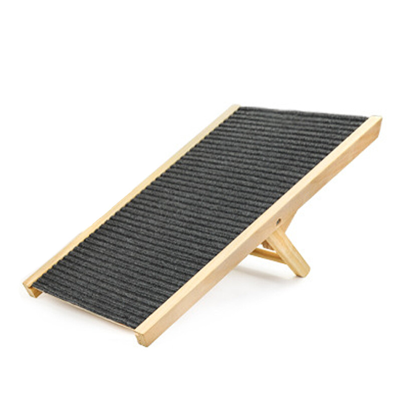 Dog Stair Foldable Non-Slip Pet Ramp Adjustable Heights Ladder For Car Sofa Bed 3