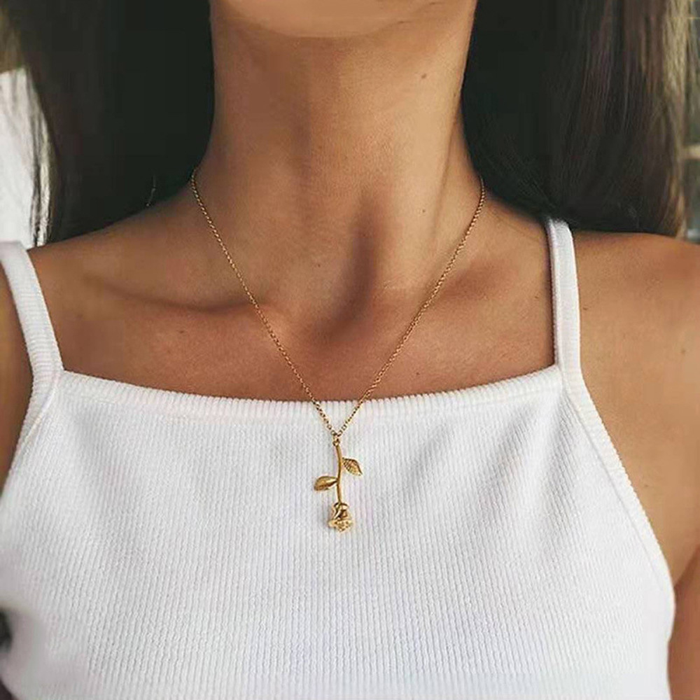 Zircon Heart Necklace Full Of Diamonds