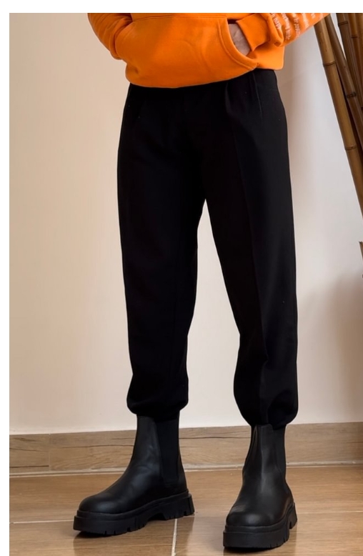 Men's Business Casual High Waisted Straight Leg Trousers