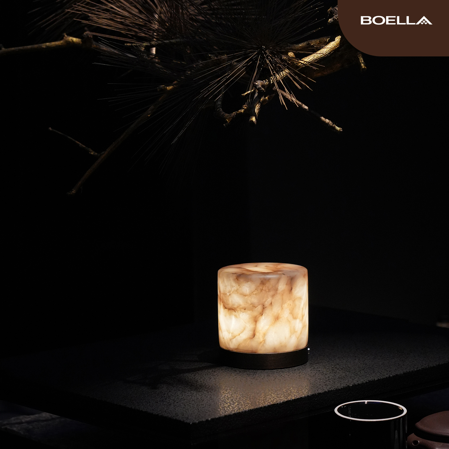 The Natural Marble Table Lamp