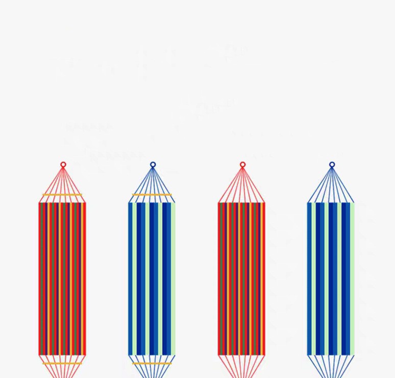 Outdoor Thickened Canvas Leisure Hammock