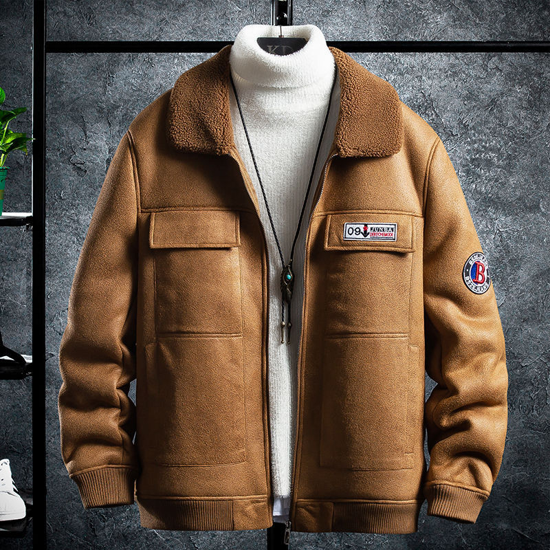 Men's Jacket Warm Berber Fleece Clothing - Image 5