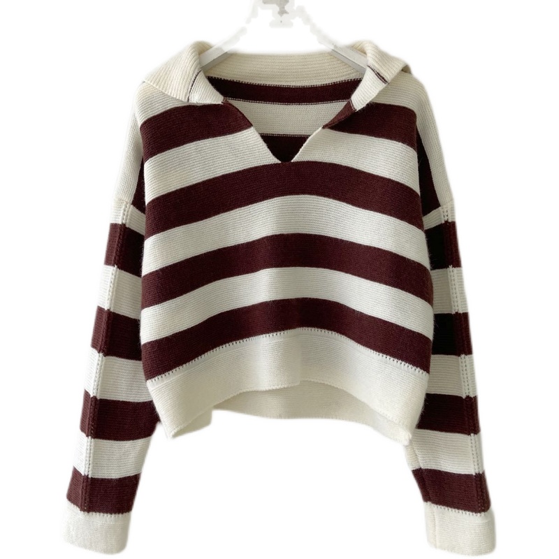 Girl Loose Lazy College Style Cardigan Coat - Image 27