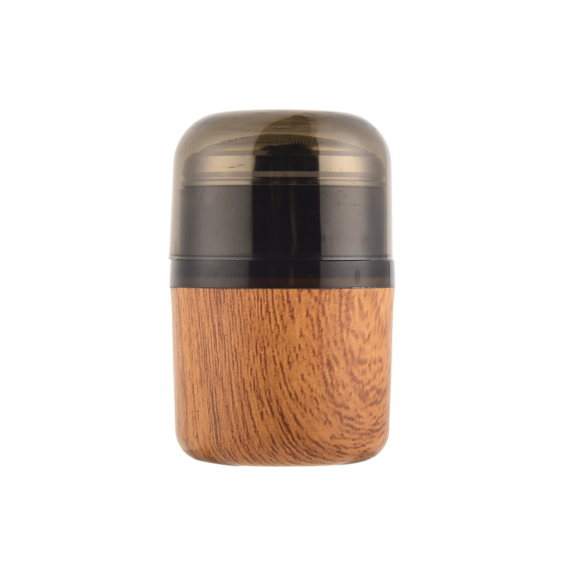 Title 5, Wooden Mini Portable Rechargeable Electric Shaver