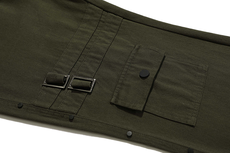 Title 10, Japanese Retro Multi-pocket Loose Cargo Trousers