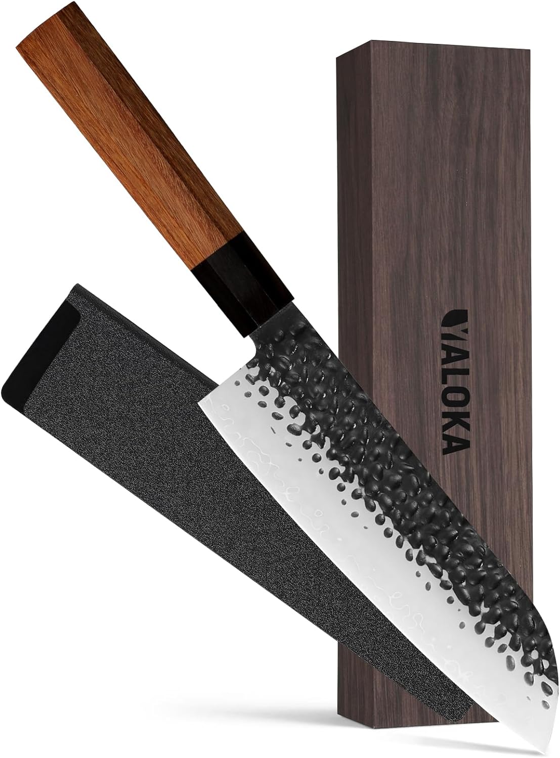 8 Inch Gyuto Chef Knife - Japanese Steel. A Breathtaking Blade. Comfortable Touch. Super Sharp Japanese Knife. Perfect Cooking Cookware Gift. Yaloka Promise. Cannot be sold on Amazon!