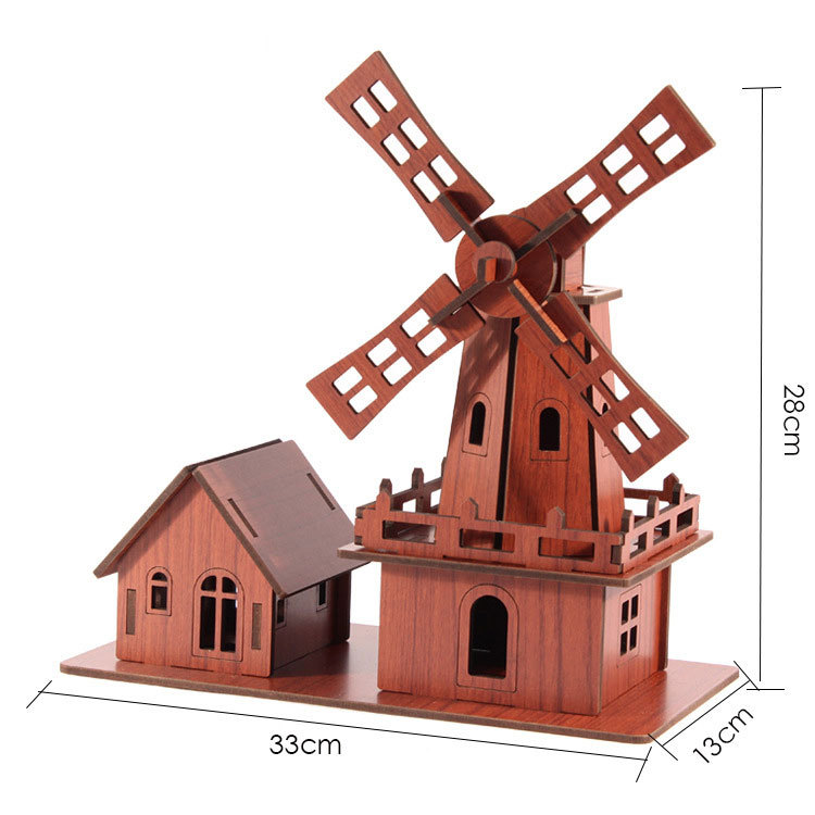 Red Dutch Windmill