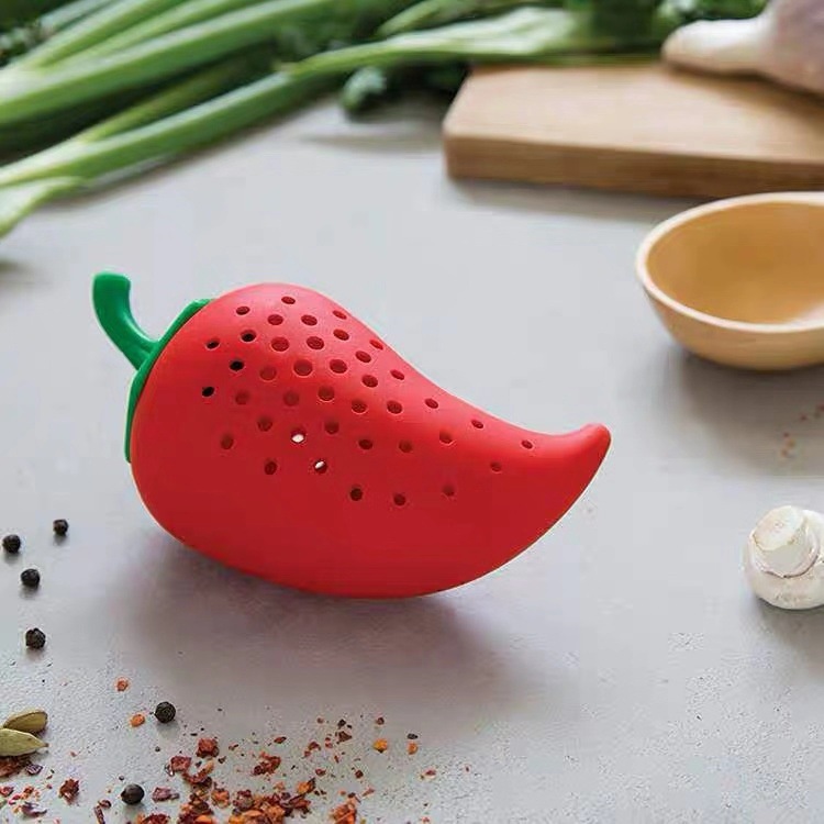 Title 3, Creative Food Grade Silicone Chili Shape Spice ...