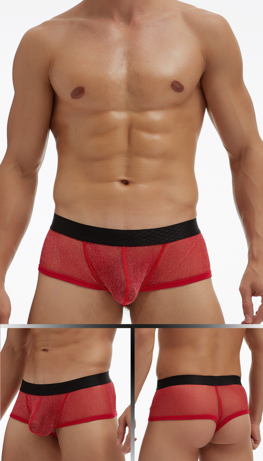 Title 8, Low waist wide brim small boxers, comfortabel e...