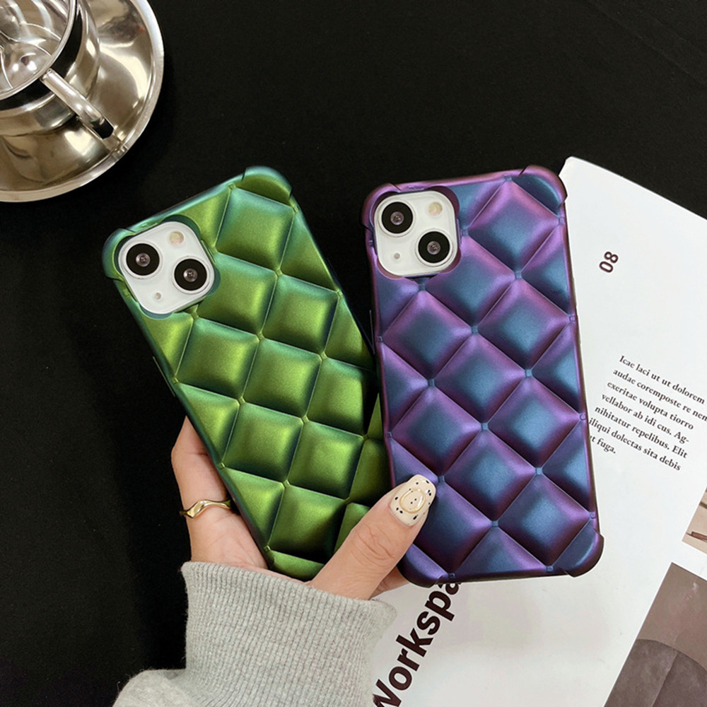 Electroplated Diamond Phone Case With Soft Personality - Image 2