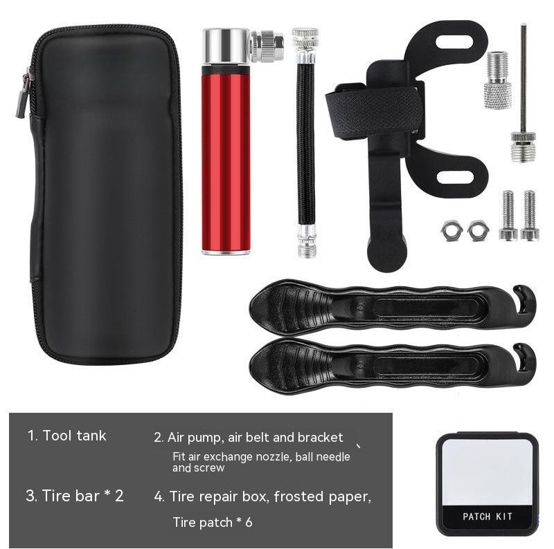 Red Tire Pump Suit