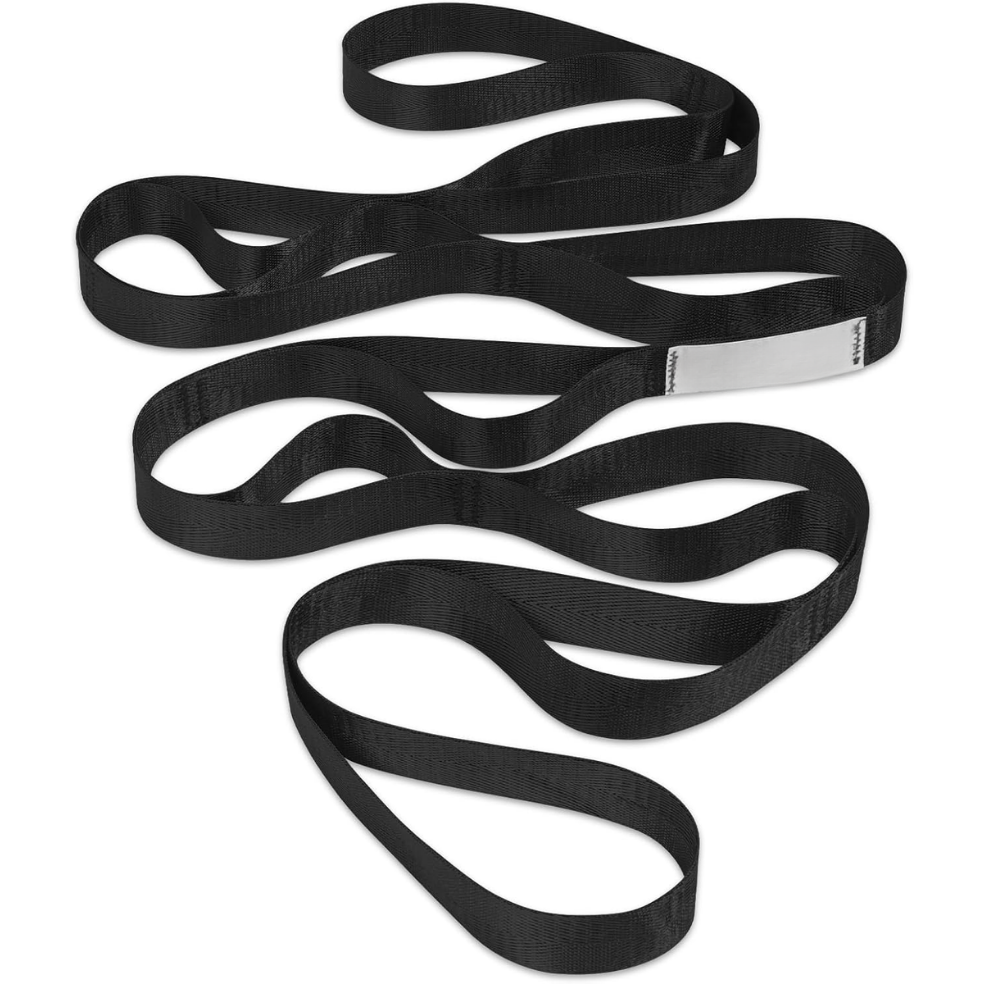 Trideer Stretching Strap With Loops Non Elastic Yoga Physical Therapy Strap product image