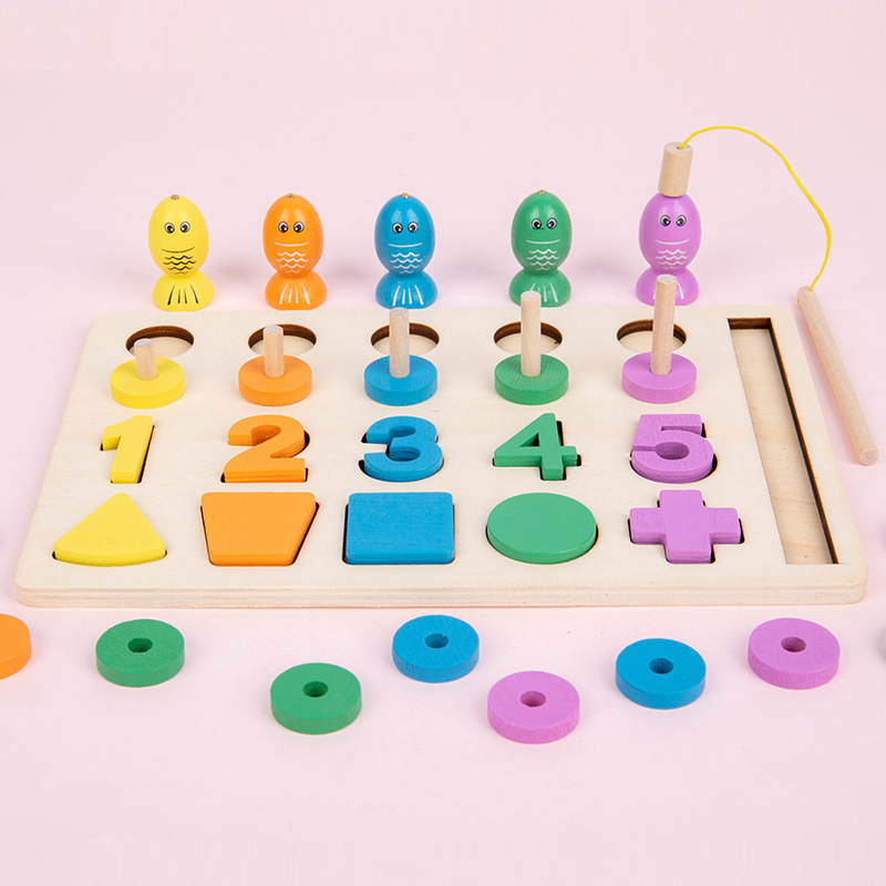 Title 5, Multifunctional Wooden Three-dimensional Jigsaw...