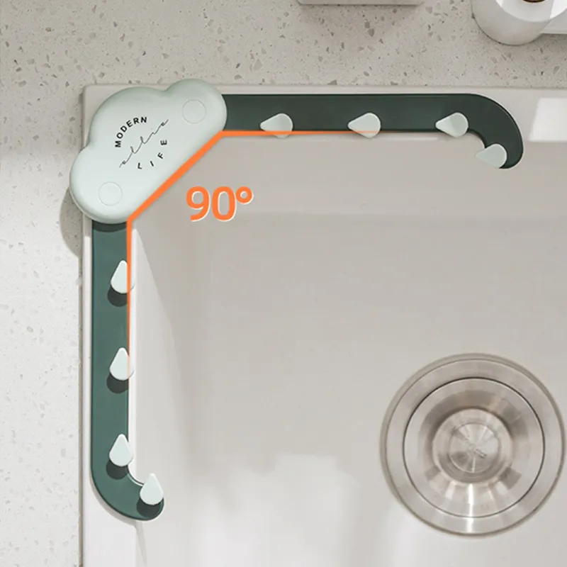 Creative Cloud Sink Drain Rack Kitchen Sink Garbage Filter Sink Disposable Filter Mesh Bag Anti-Blocking Strainer Kitchen Gadget – image 5