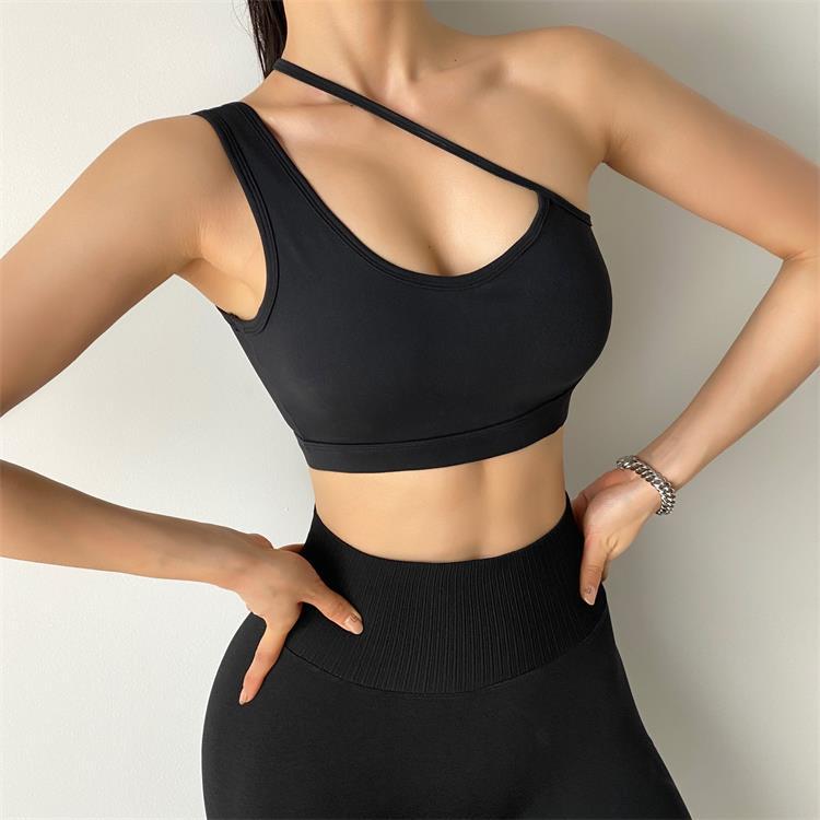 Title 2, Fitness Bra Gathers Shockproof Running Yoga Vest