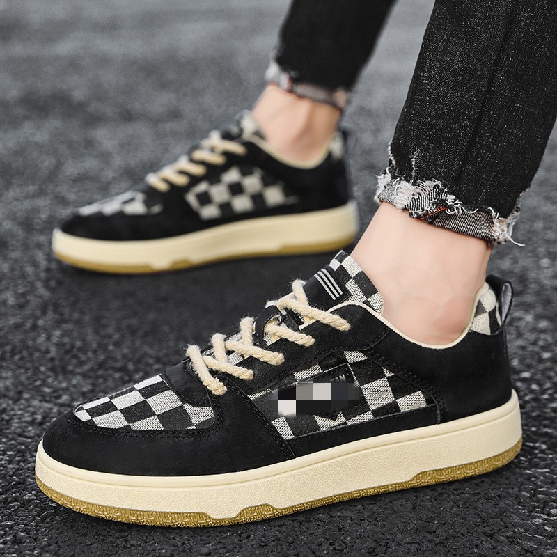 Harajuku Gangfeng Colored Retro Board Shoes