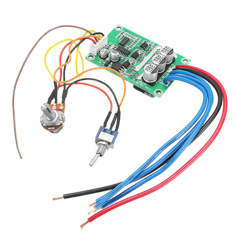 Brushless DC Motor Motor High Power Drive Board 12V-36V 200W 500W