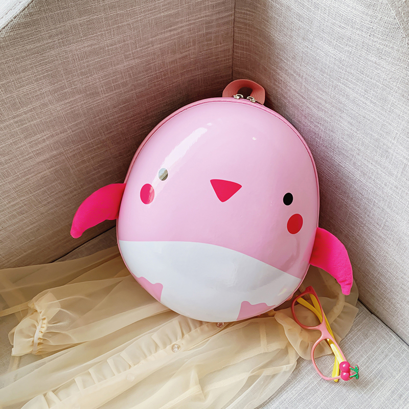 Children's Backpack Kindergarten Boys And Girls Baby Hard Shell Cute Cartoon Animals — foto 7