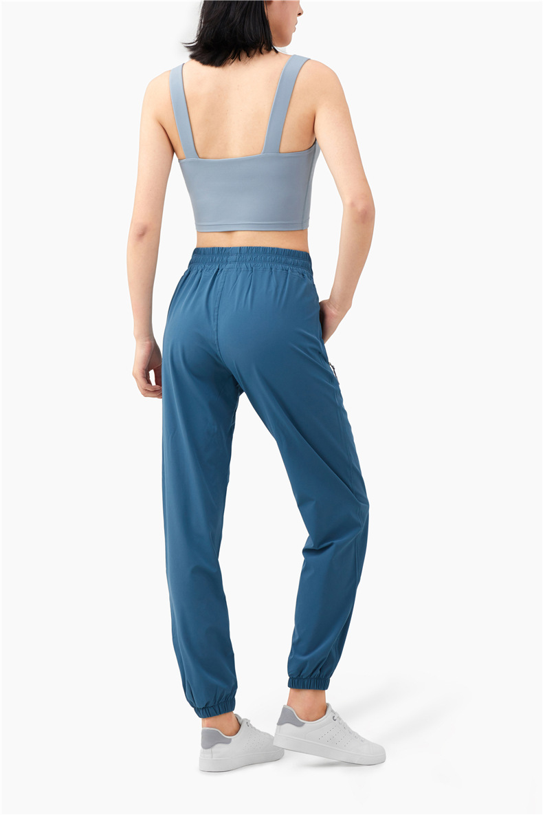 Zipper Pockets Three-dimensional Bundle Feet Slimming Running Yoga Pants