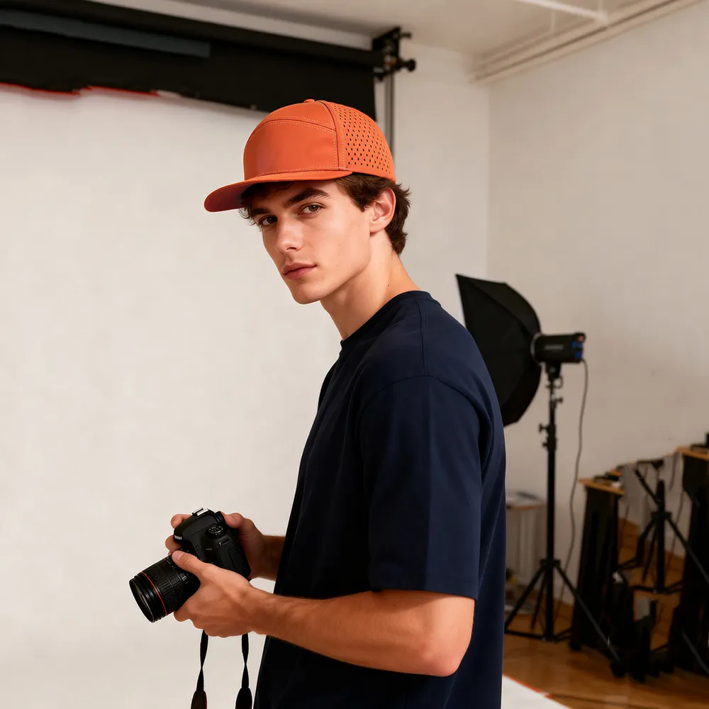 Fashionable, Simple, Solid-color, Patchwork Mesh Baseball Cap