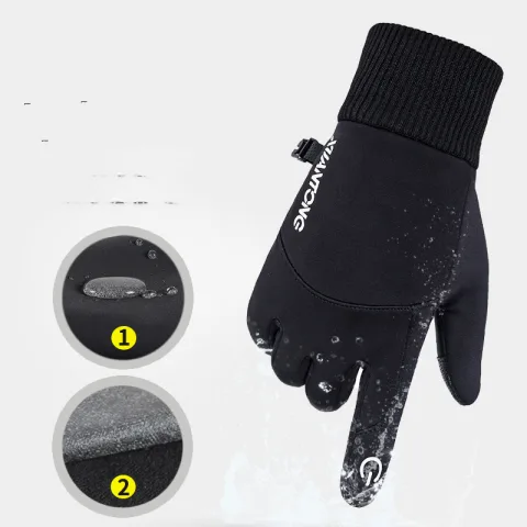 Gloves Fall and Winter Elastic Touch Screen to Keep