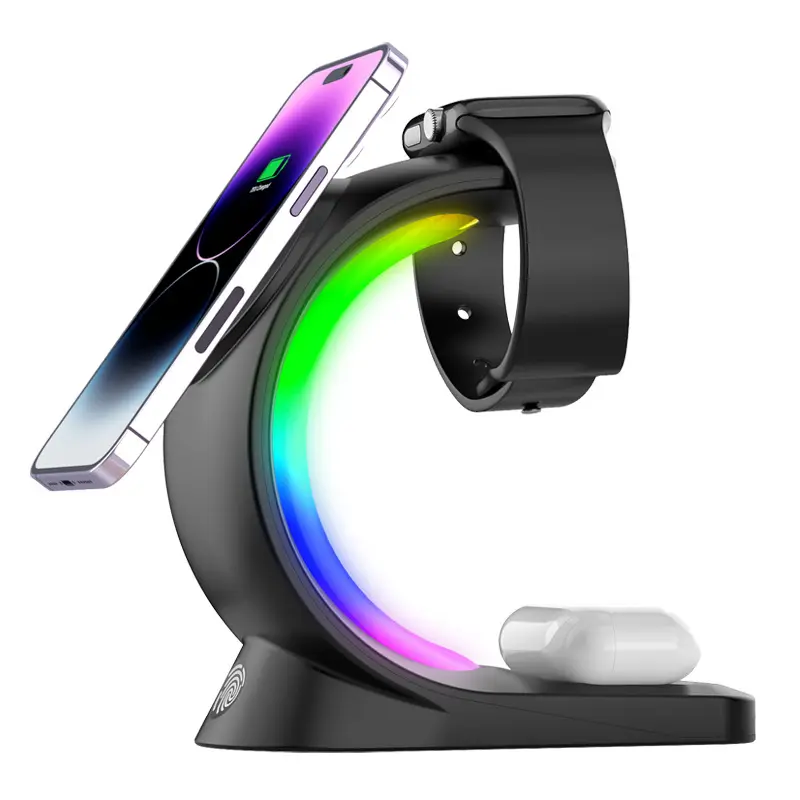 4 In 1 Magnetic Wireless Charger Fast