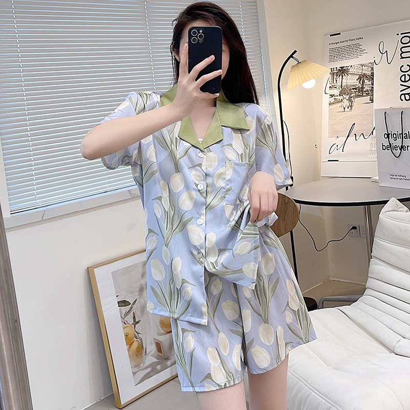 Title 1, Womens Fashion Casual Full Print Tulip Home We...