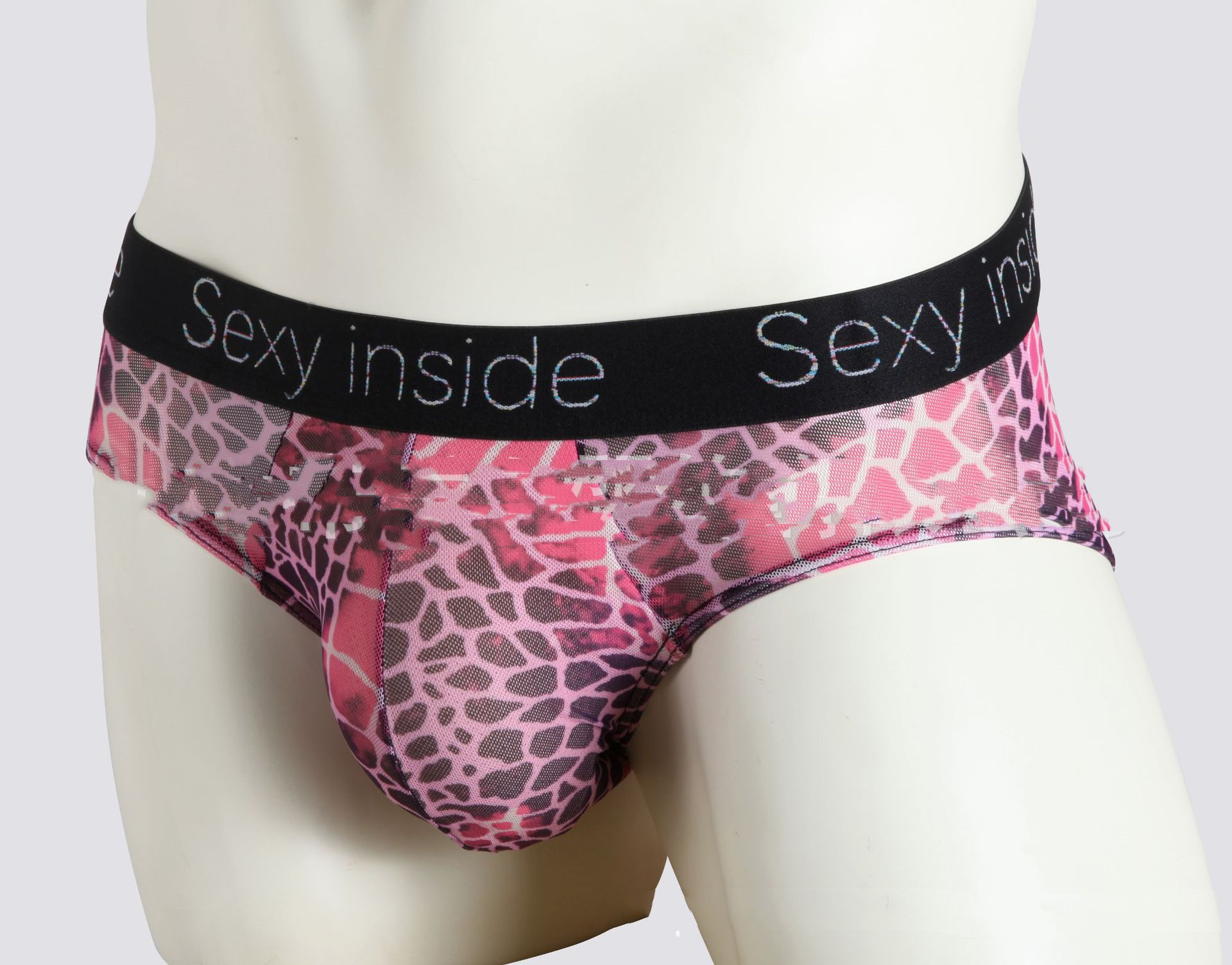 Men's Ice Silk Printed Shorts