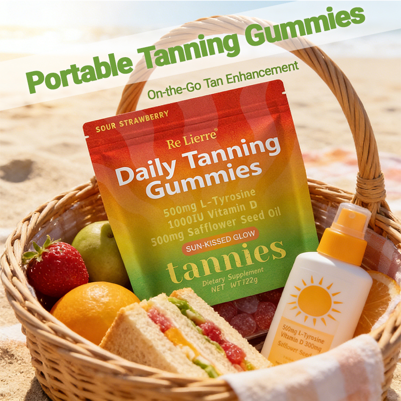 Daily Tanning Gummy Gummies-Strawberry Flavor — image 5