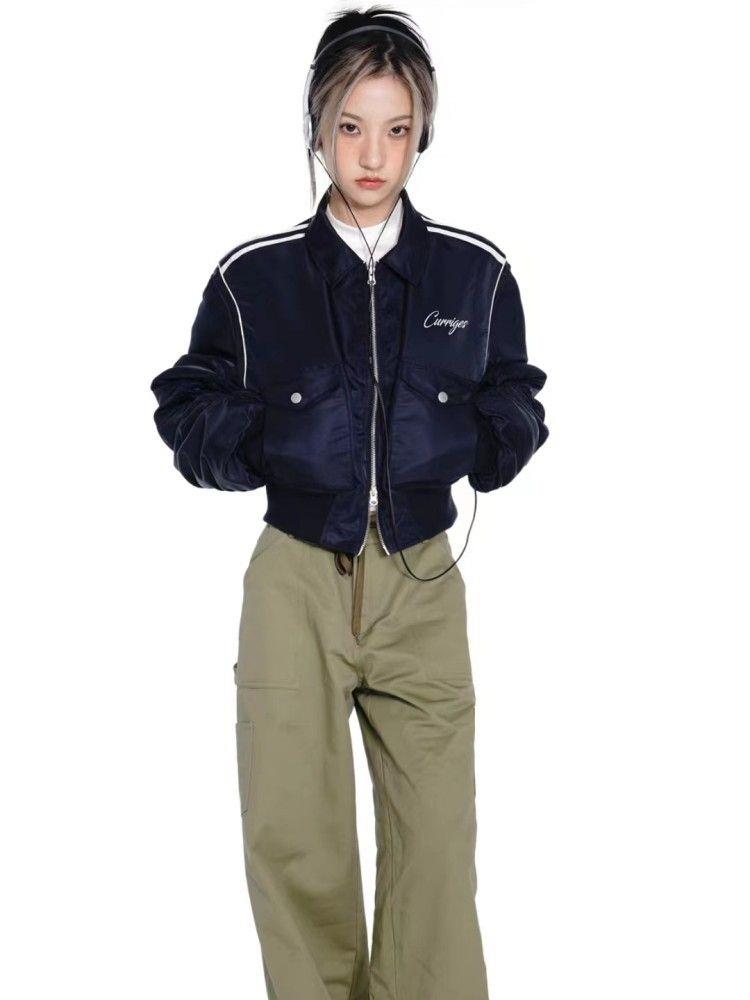 Title 6, Vintage Flight Jacket Thin Women