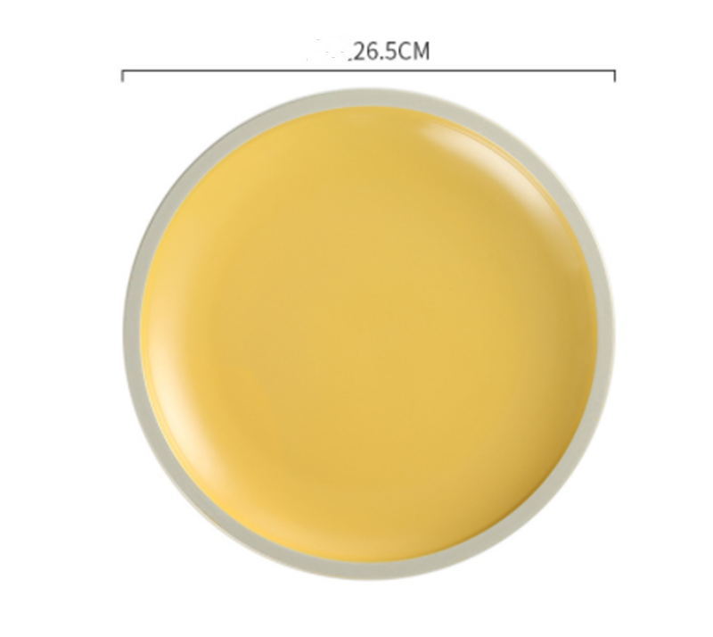 Title 7, Morandi Ceramic Matte Western Dinner Plate Hous...