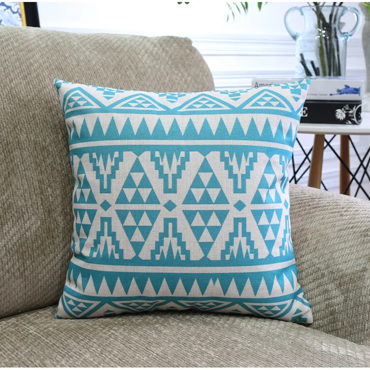 Nordic Color Geometric Throw Pillows – image 2