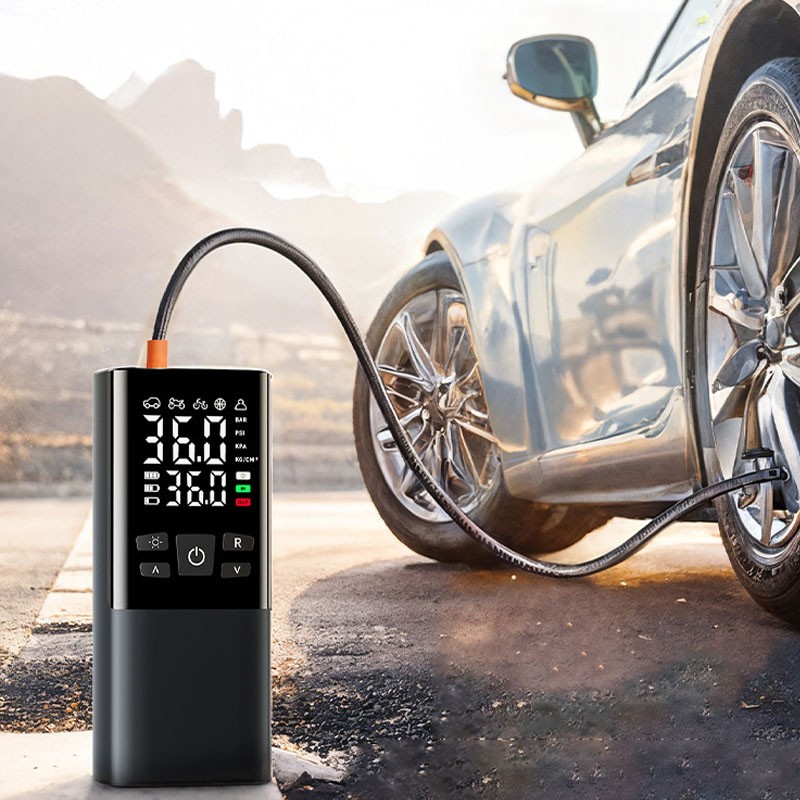 Car Tyre Inflator Cordless Digital Rechargeable Tire Air Compressor Pump Tool UK — image 7