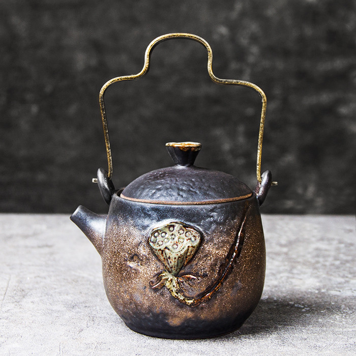 Ceramic teapot