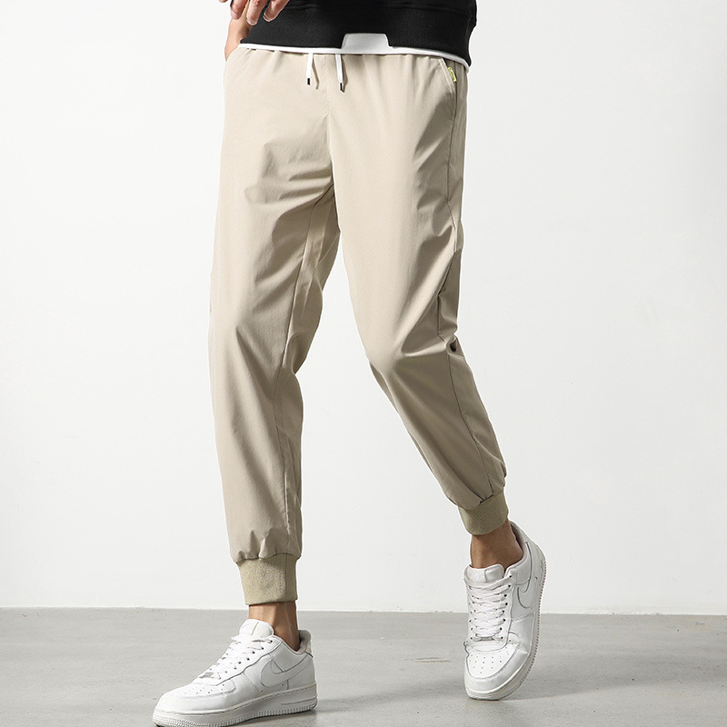 Men's Ninth Pants Trendy Loose-fitting Feet Autumn And Winter Overalls