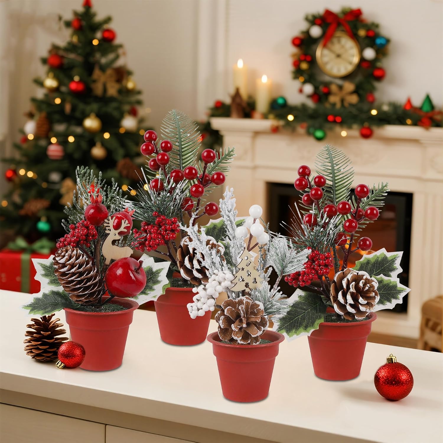 Mini Christmas Tabletop Tree