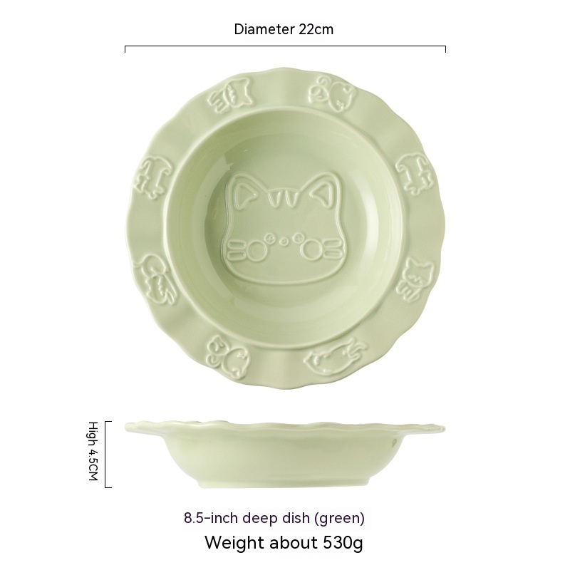 Deep Plates Green