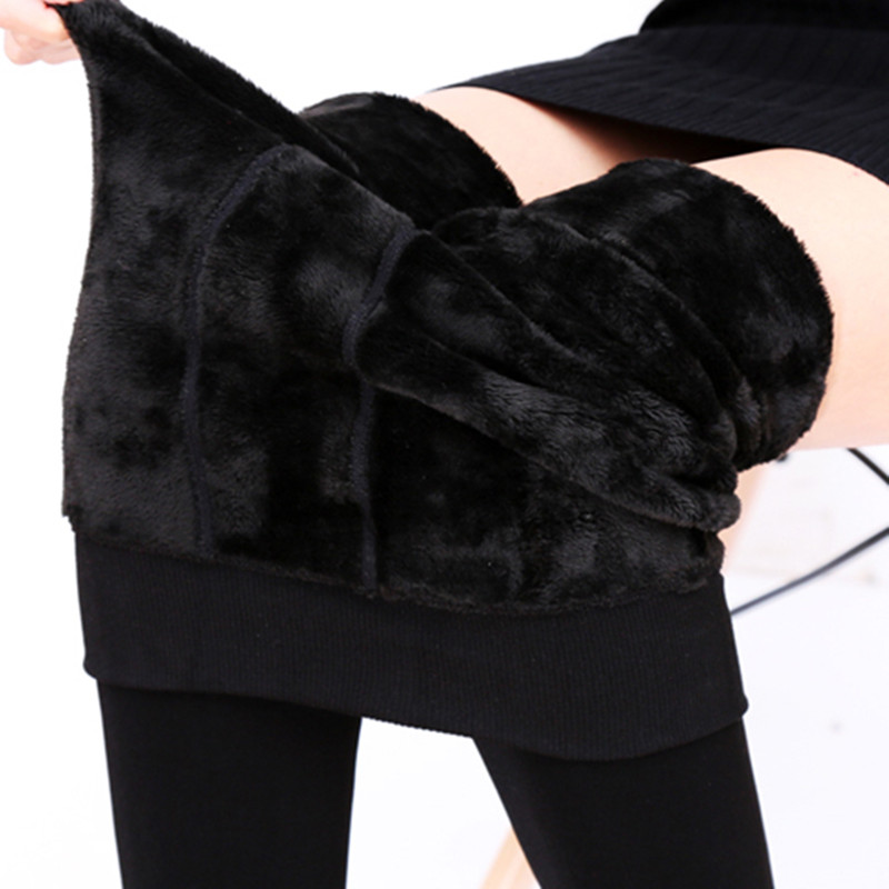 Strong Pressure Stovepipe Socks Plus Velvet Thickened Women's Pantyhose