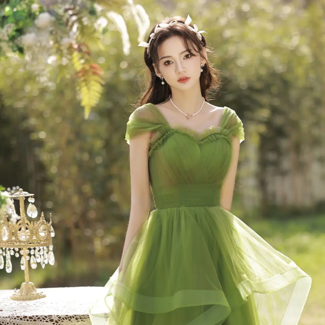 Banquet French Light Luxury Fairy Style Dress