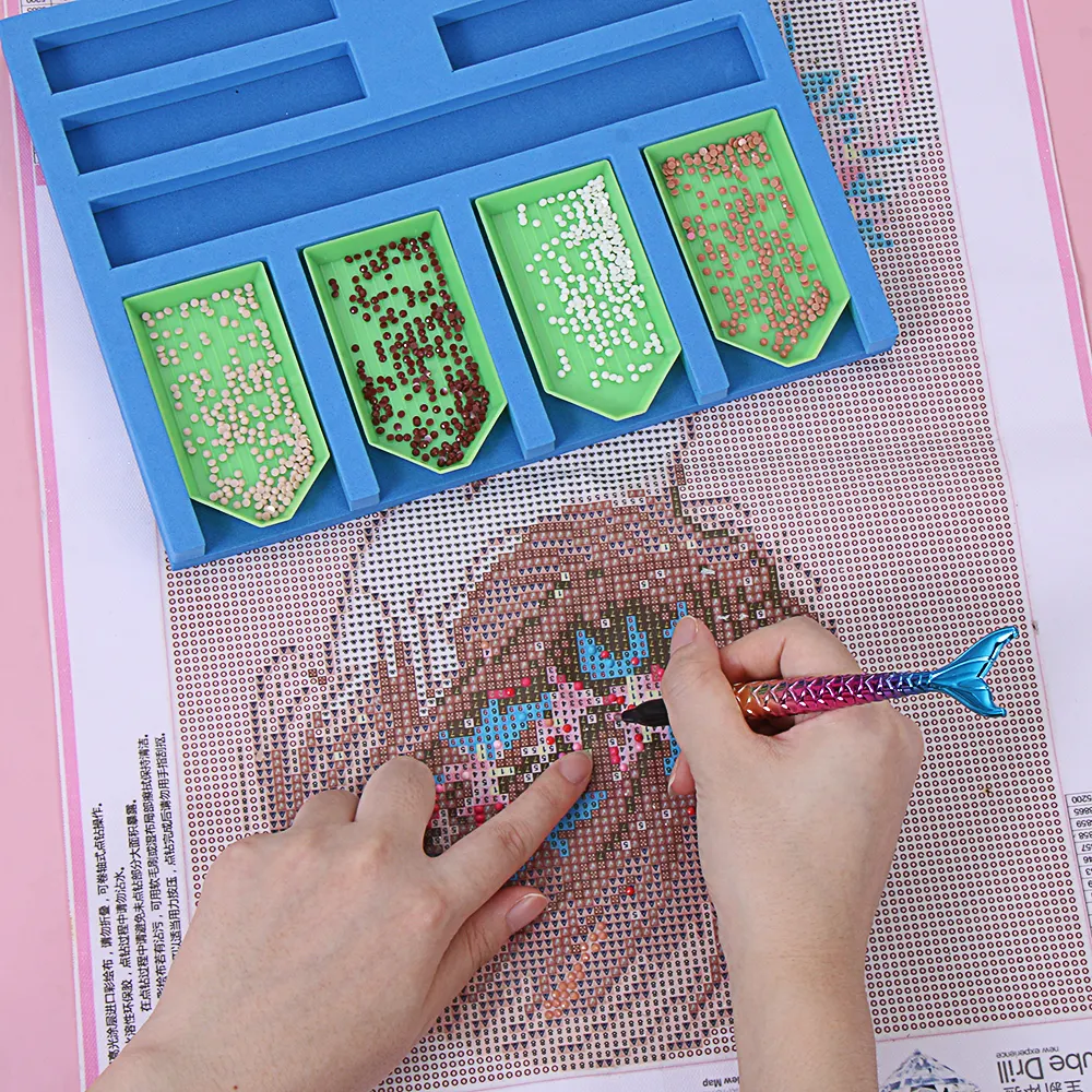 Diamond Painting Tool Storage Tray Folding Style